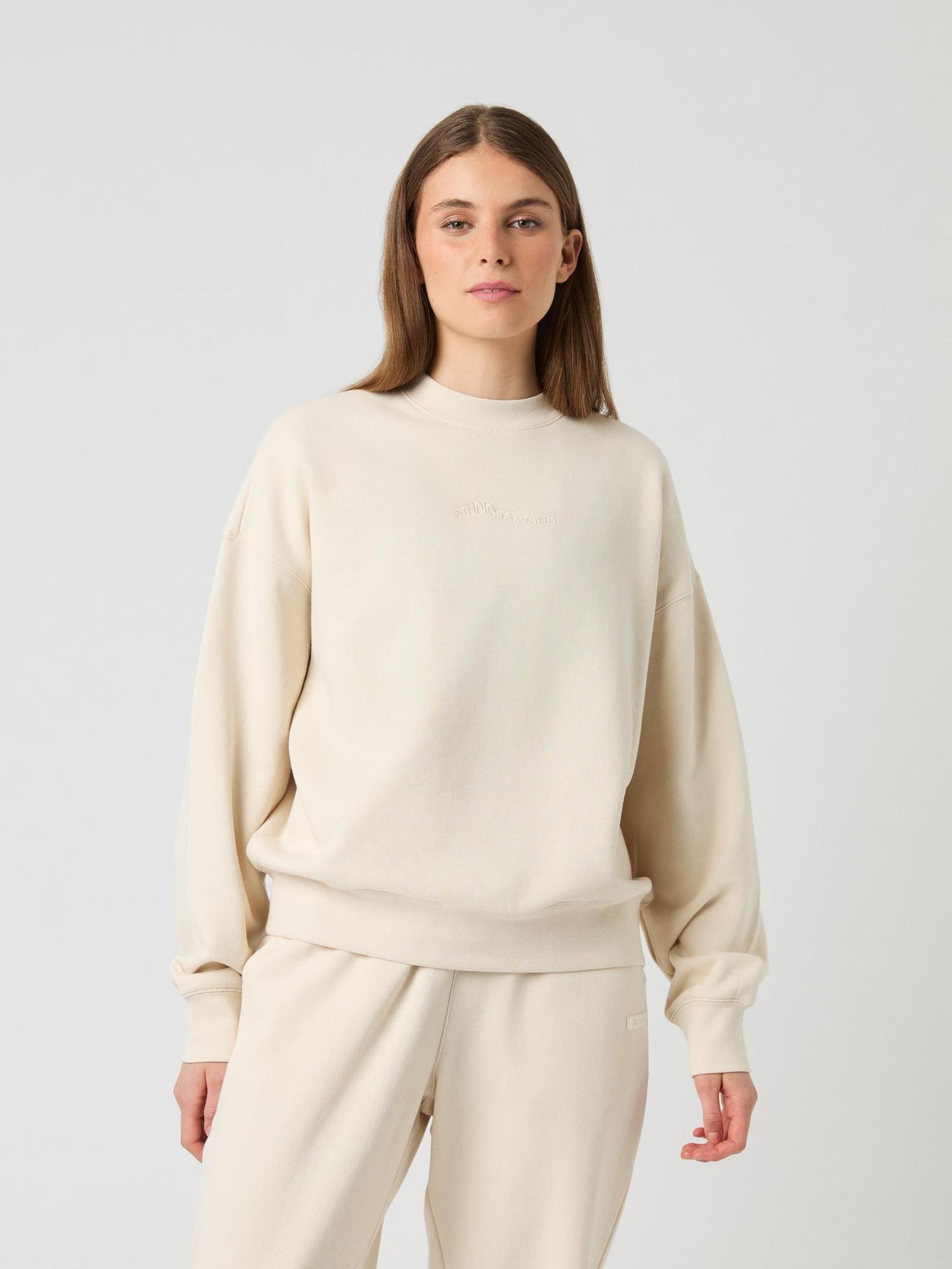 Björn Borg Studio Oversized Sweatshirt Birch Shirt