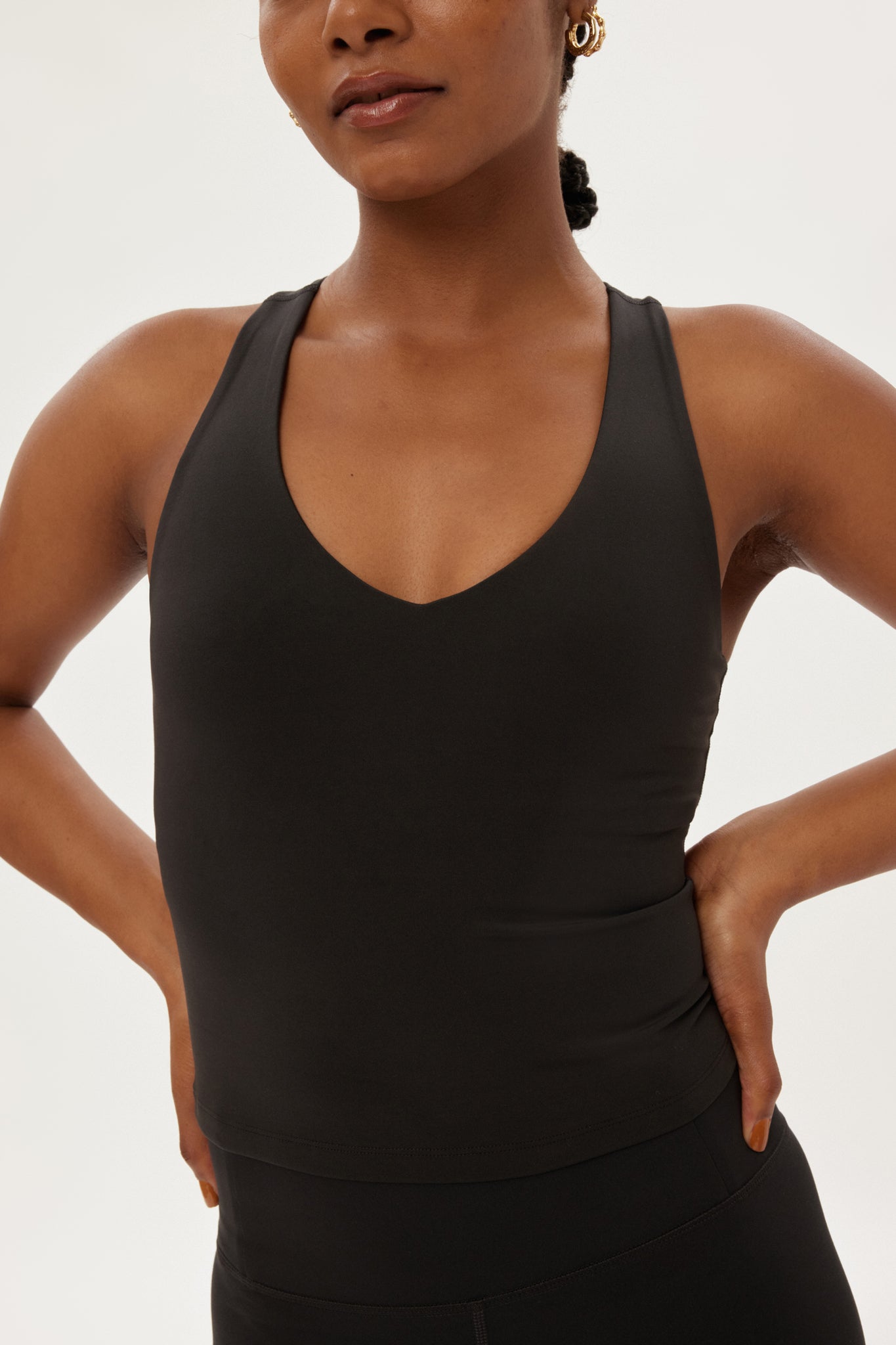 Girlfriend Collective Zoe Superstrech Tank - Made from Recycled PET Shirt