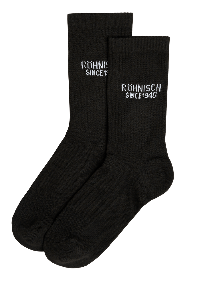 2-pack Logo Socks Socks Röhnisch Black 36-38