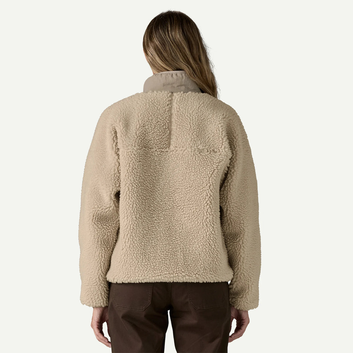 W klasikinis retro -x JKT - perdirbtas poliesteris