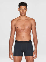M's 2-pack underwear - Organic Cotton Underwear KnowledgeCotton Apparel Black Jet S
