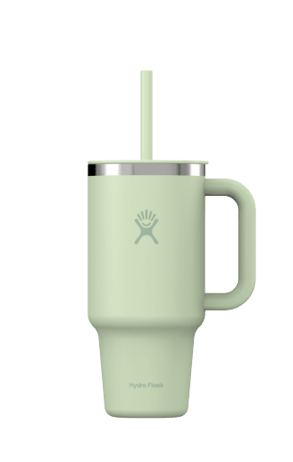 32 OZ TRAVEL TUMBLER - BPA free Stainless Steel Cutlery Hydro Flask Aloe