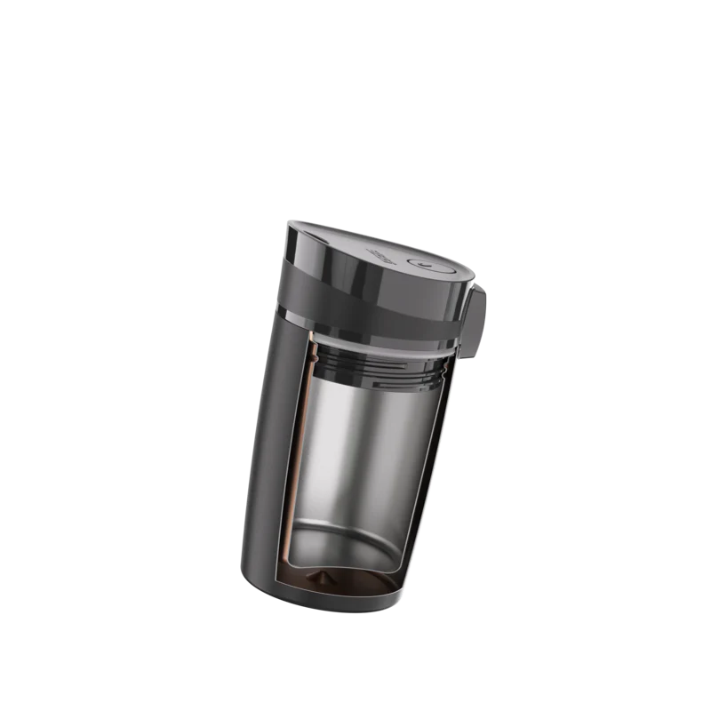 SIGG Miracle Mug 0.27l - Stainless Steel Black Touch Cutlery