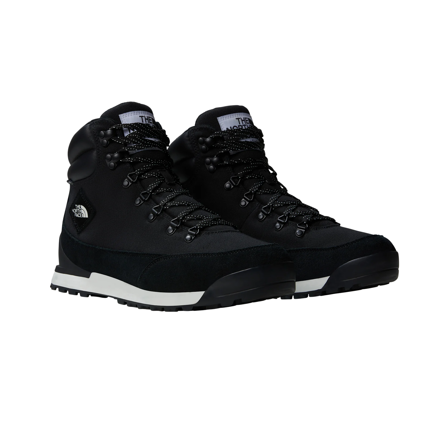 The North Face M's Back-To-Berkeley IV Textile Lifestyle Boots Black White Shoes
