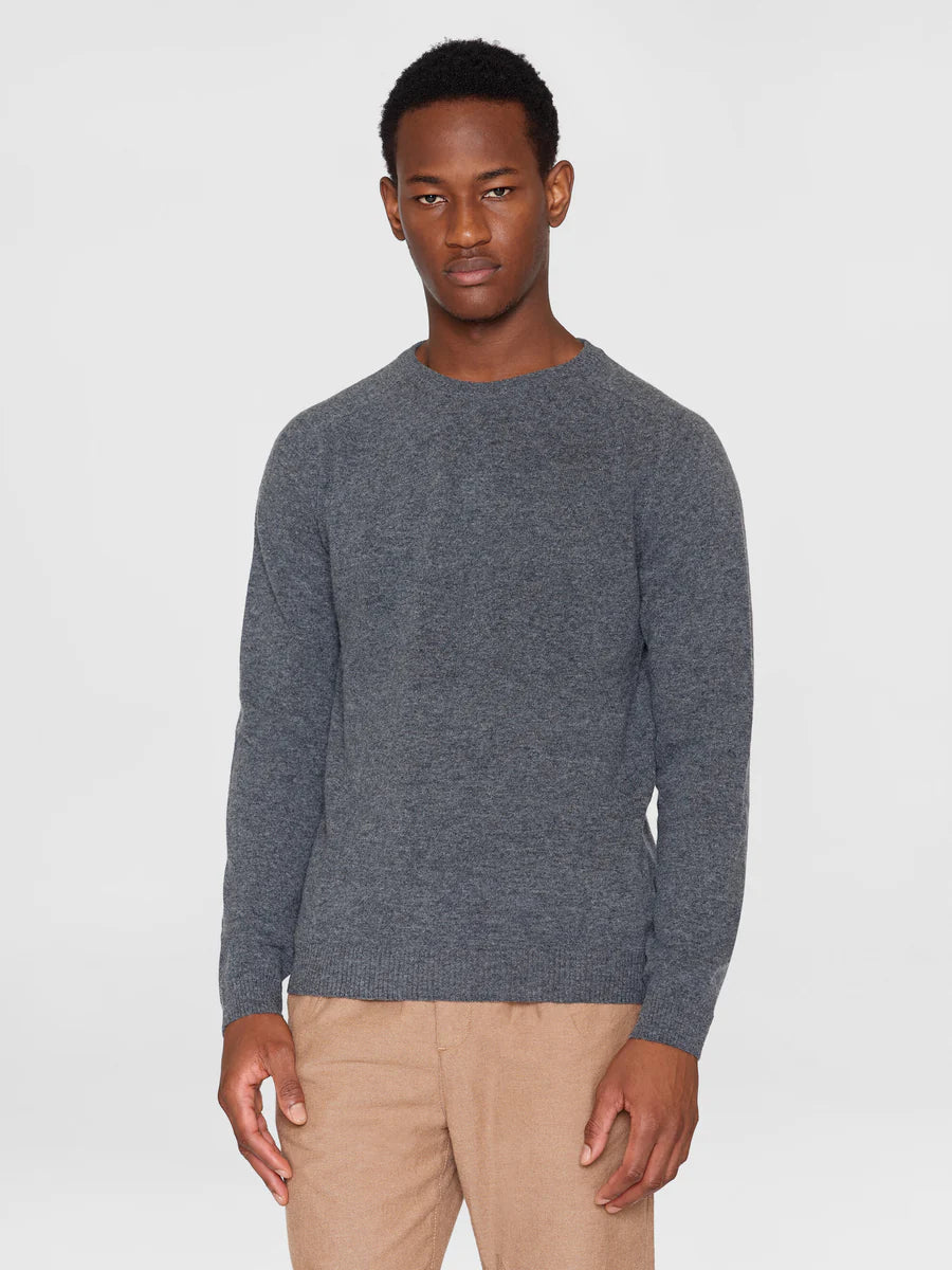Jehněčí vlna M's Crew Neck