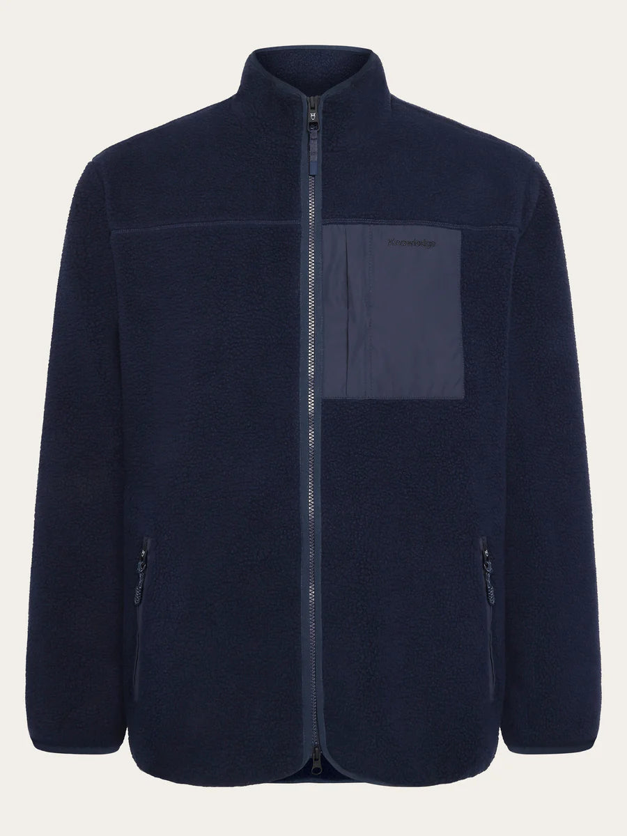 Χαλαρό φερμουάρ Fleece με φερμουάρ