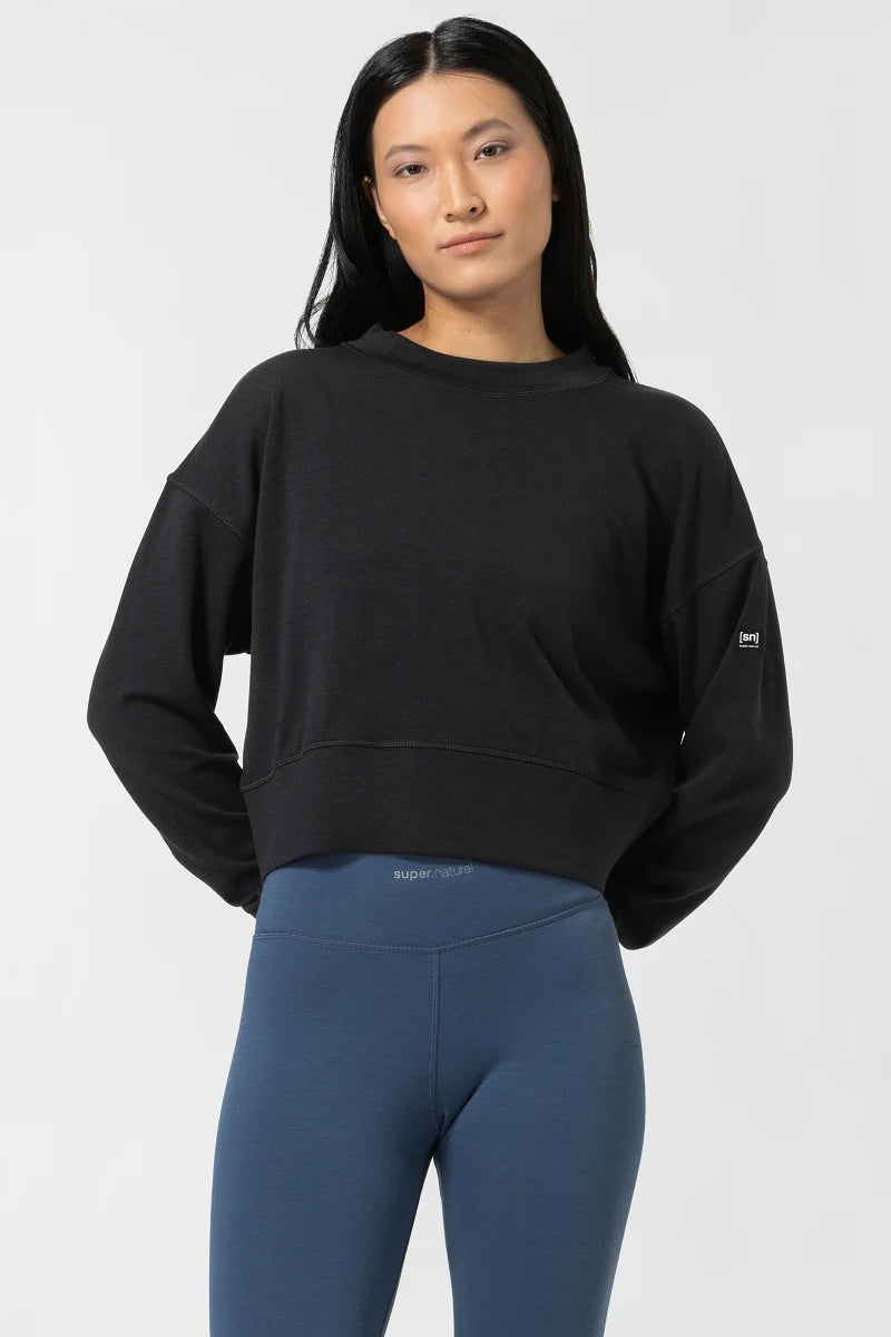 Supernatural Krissini Sweater Jet Black Sweaters