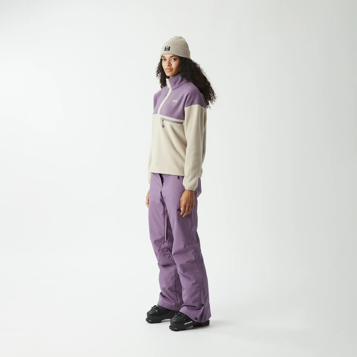 W's Arcca 1/4 Fleece Jacket Picture Organic
