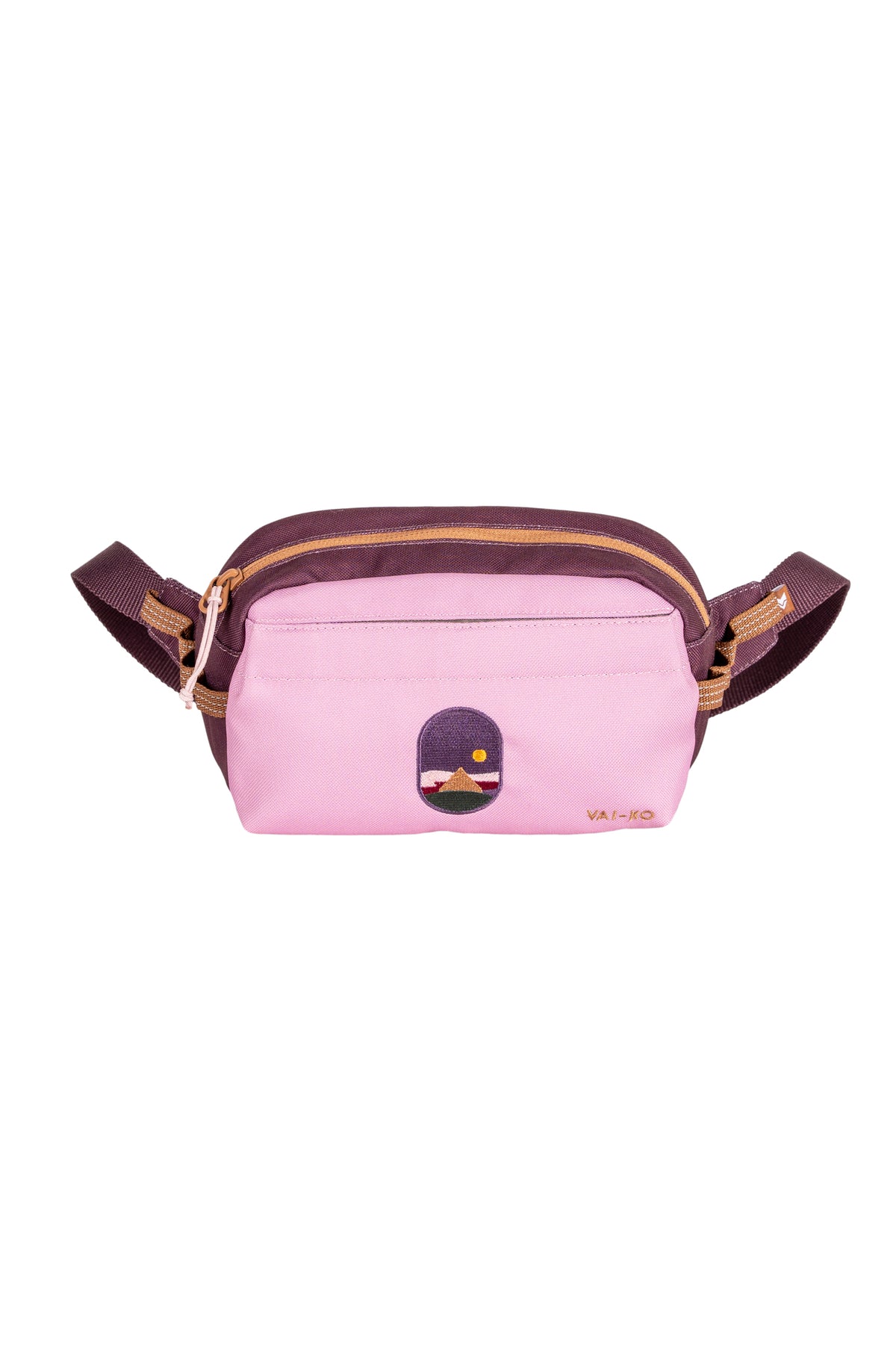 VAI-KØ Tunturiyö Hip Pack - 100% Recycled Polyester Aubergine Mix Bags