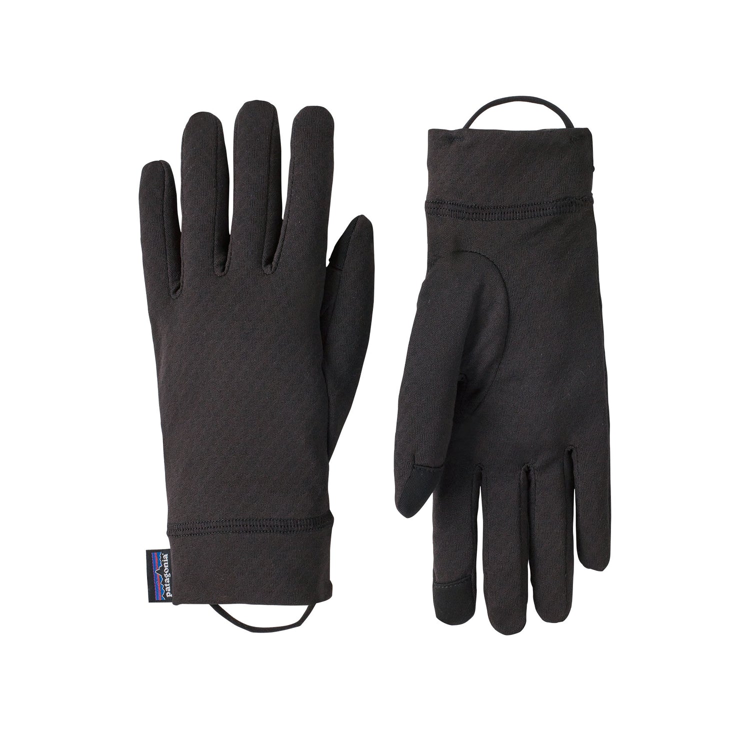 Patagonia Capilene™ Midweight Liner Gloves Black Gloves