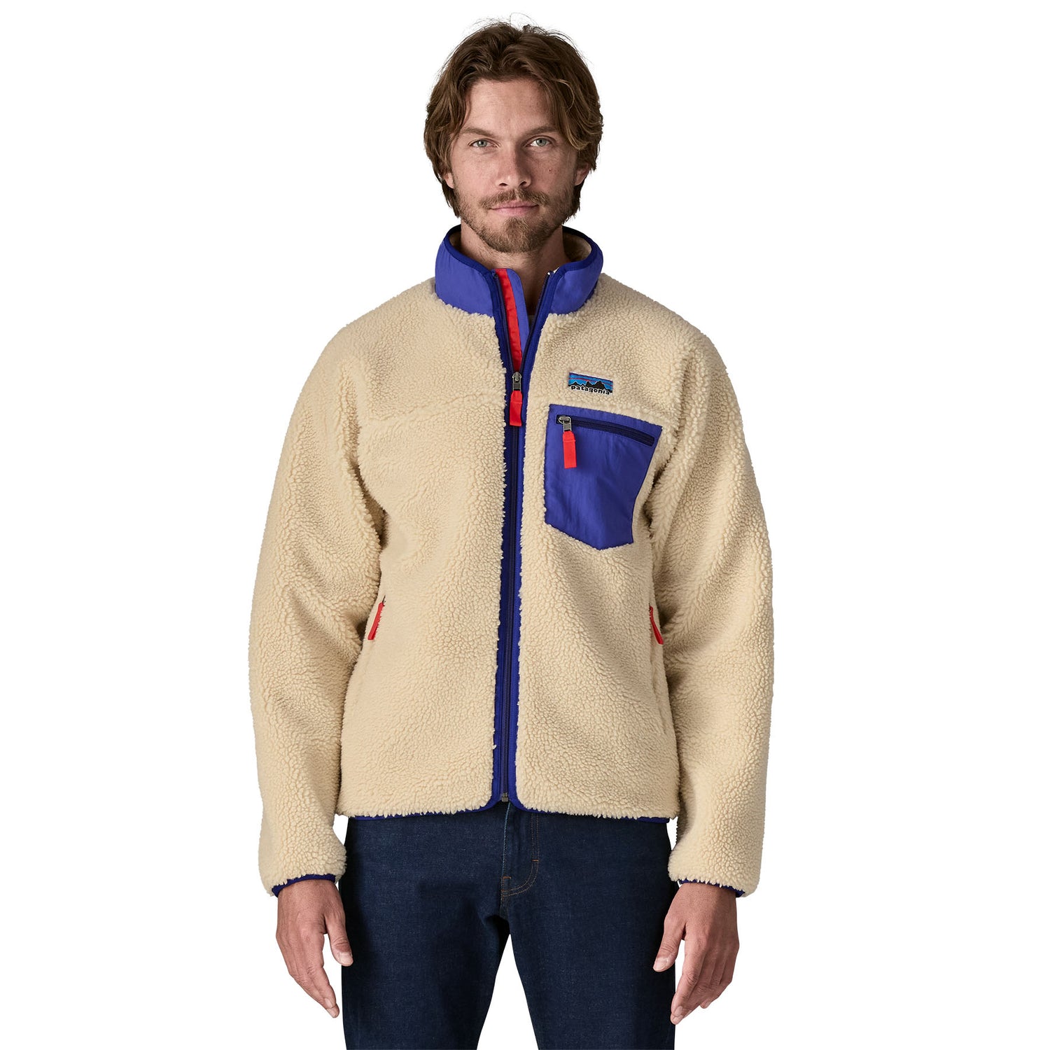 Patagonia M's Classic Retro-X Fleece Jacket - Recycled Polyester Dark Natural Jacket
