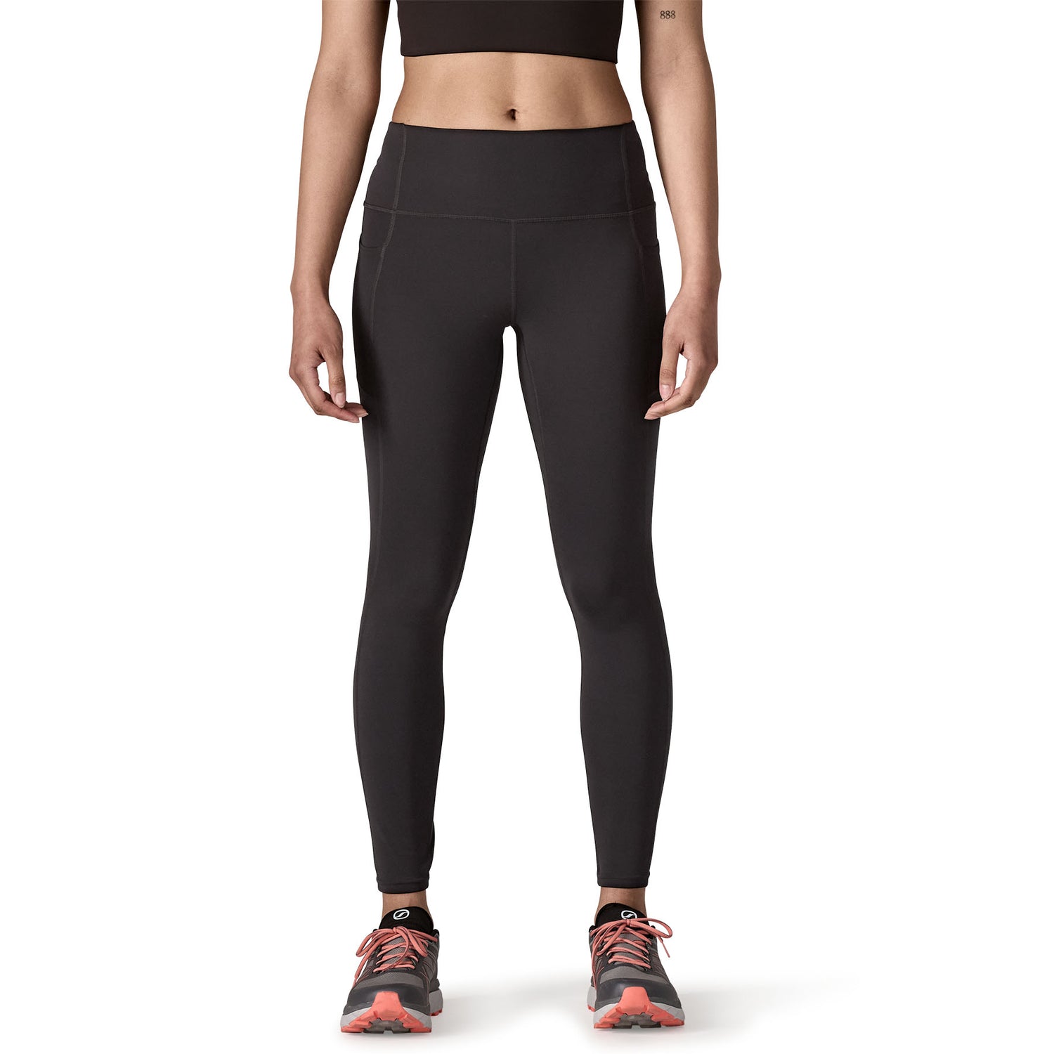 Patagonia W's Maipo 7/8 Stash Tights - Outdoor Tights Black Pants