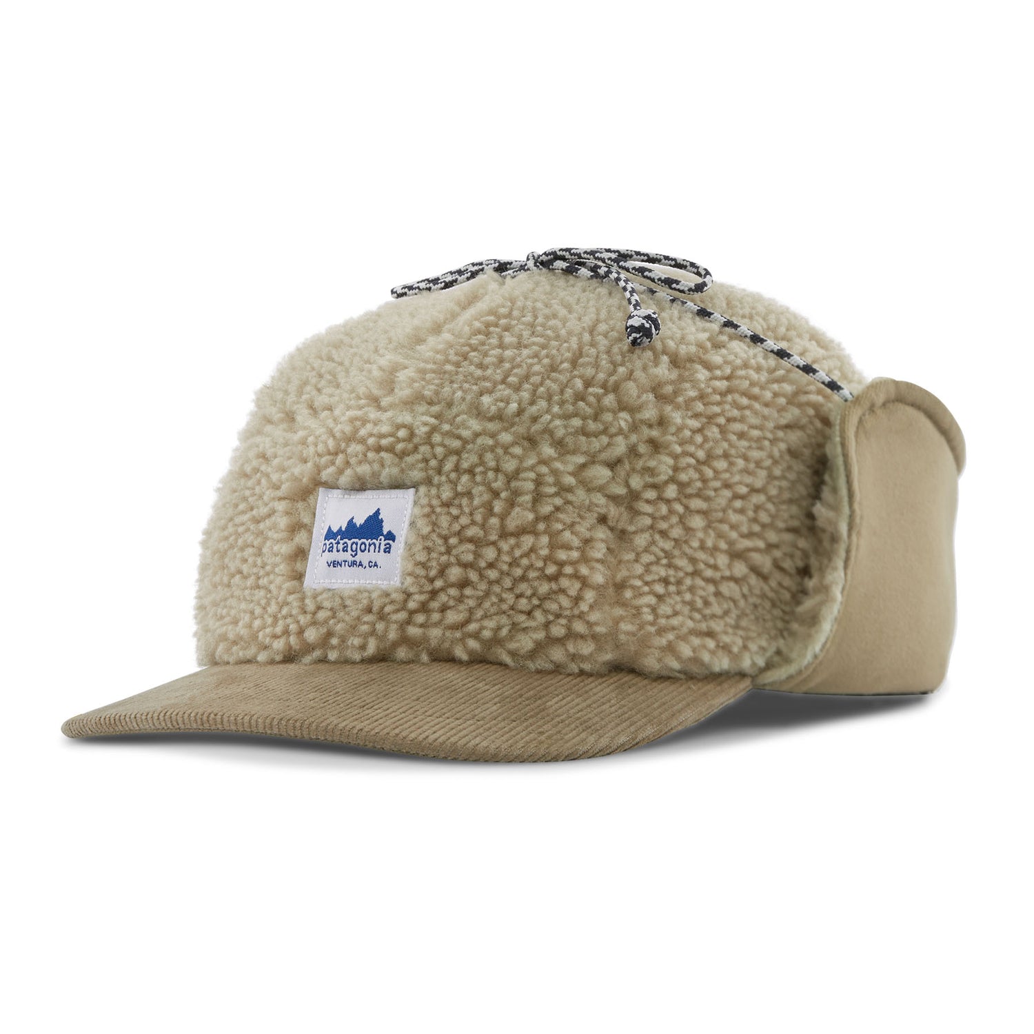 Patagonia Range Earflap Cap - Recycled polyester Pelican Headwear