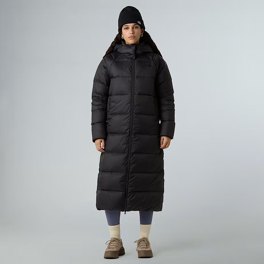 Women's Hydrenalite City Long Down Hooded Parka Jacket The North Face Black S