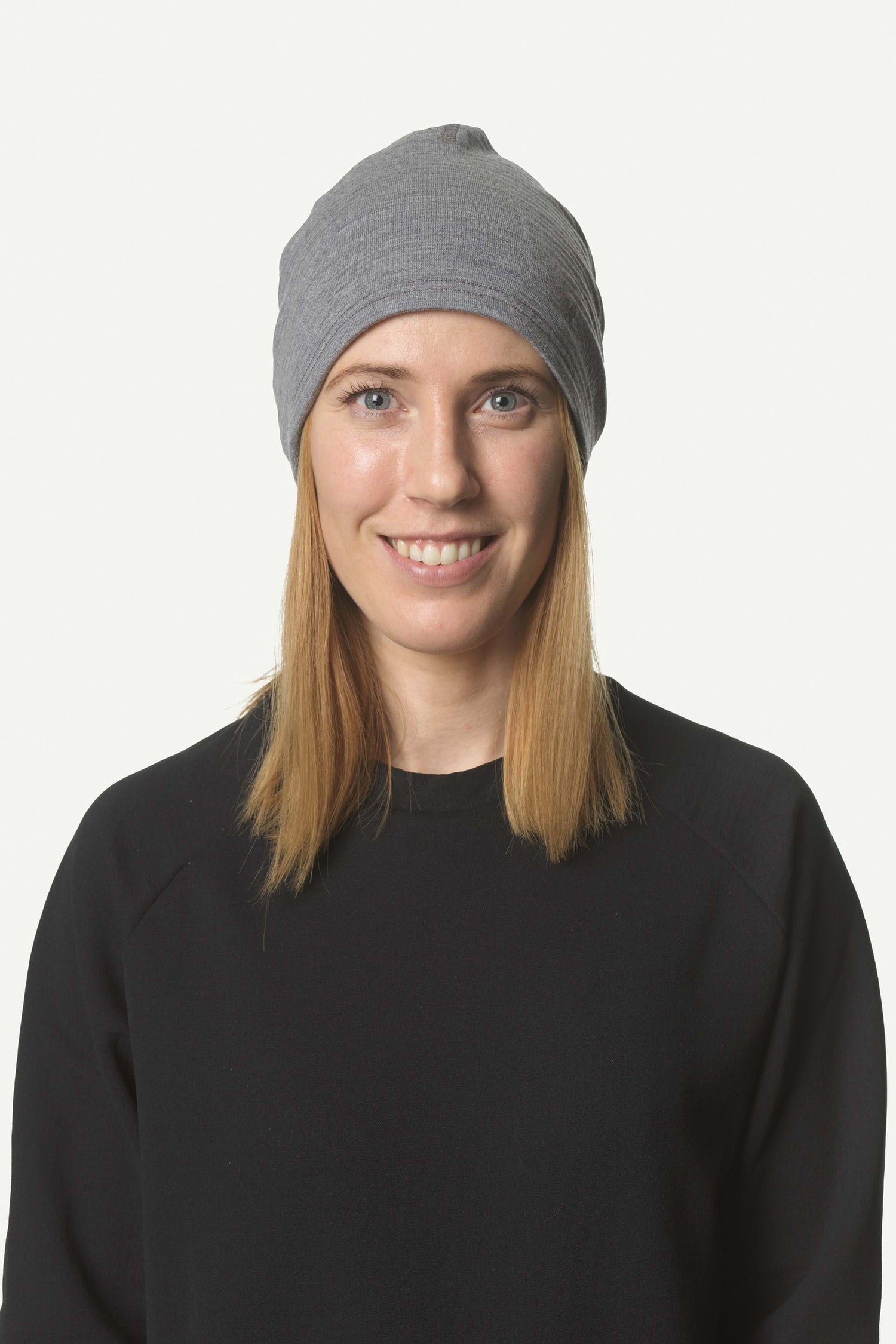 Houdini Desoli Thermal Hat - 100% Merino Wool Collage Grey Headwear