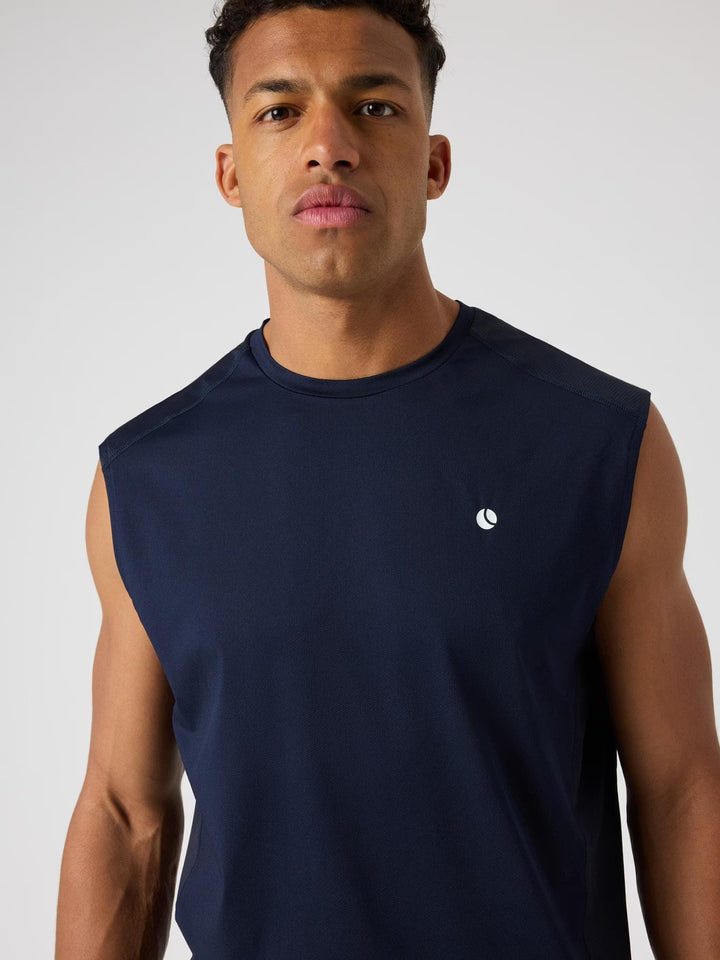 Ace Mesh Panel Tank Shirt Björn Borg