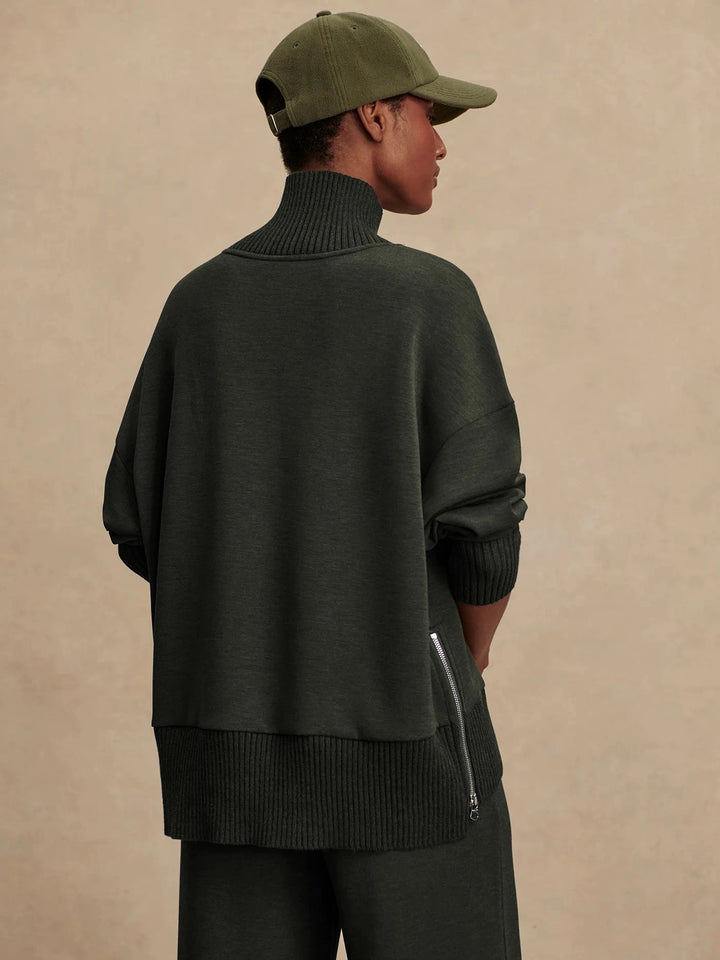 Barker High-Neck Sweat Shirt Varley