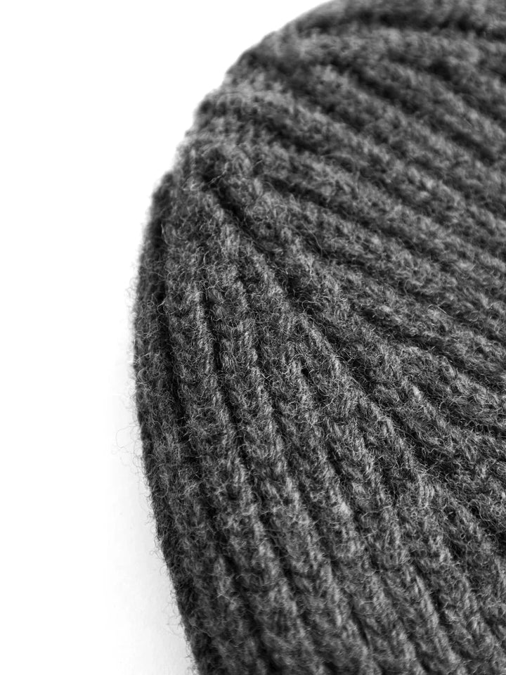 Big Rib Beanie Accessories KnowledgeCotton Apparel