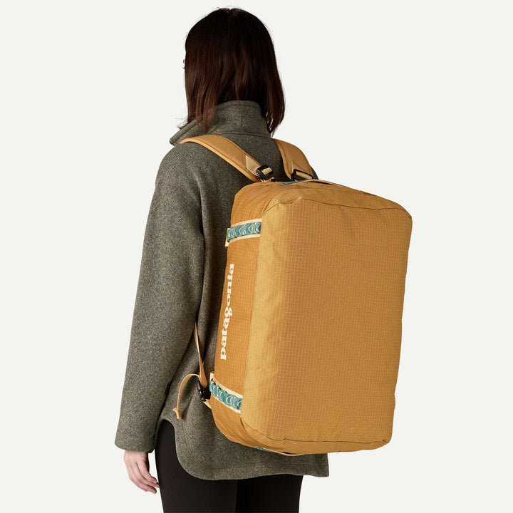 Patagonia Black Hole Duffel 40L - 100% postconsumer recycled polyester Pufferfish Gold Bags