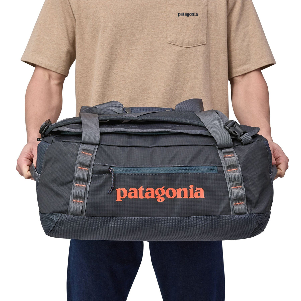 Black Hole Duffel 40L - 100% postconsumer recycled polyester Bags Patagonia