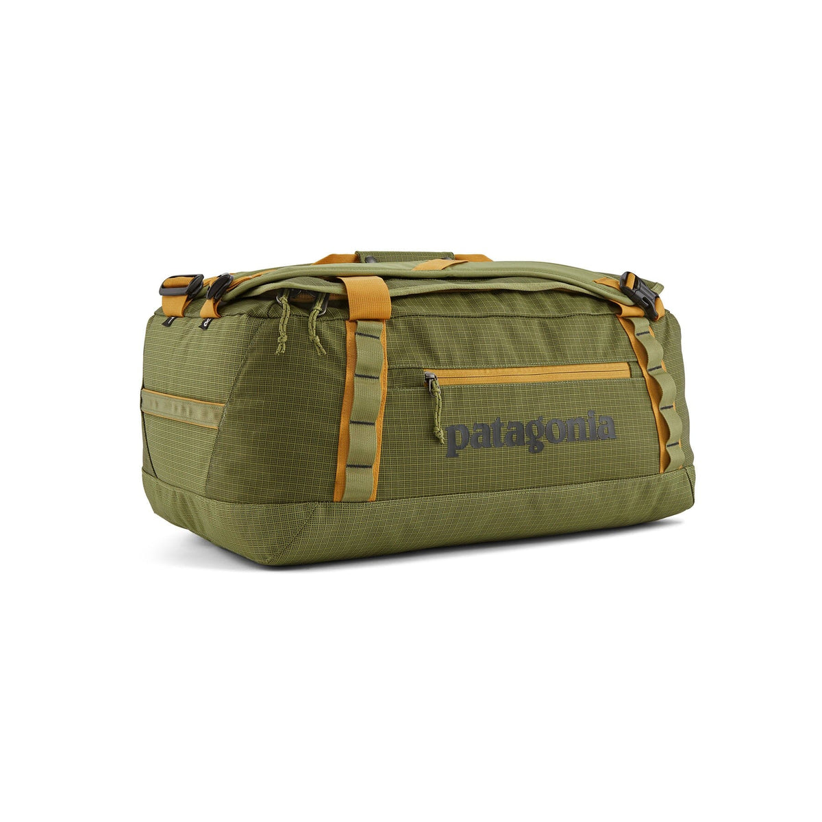 Black Hole Duffel 40L - 100% postconsumer recycled polyester Bags Patagonia Buckhorn Green