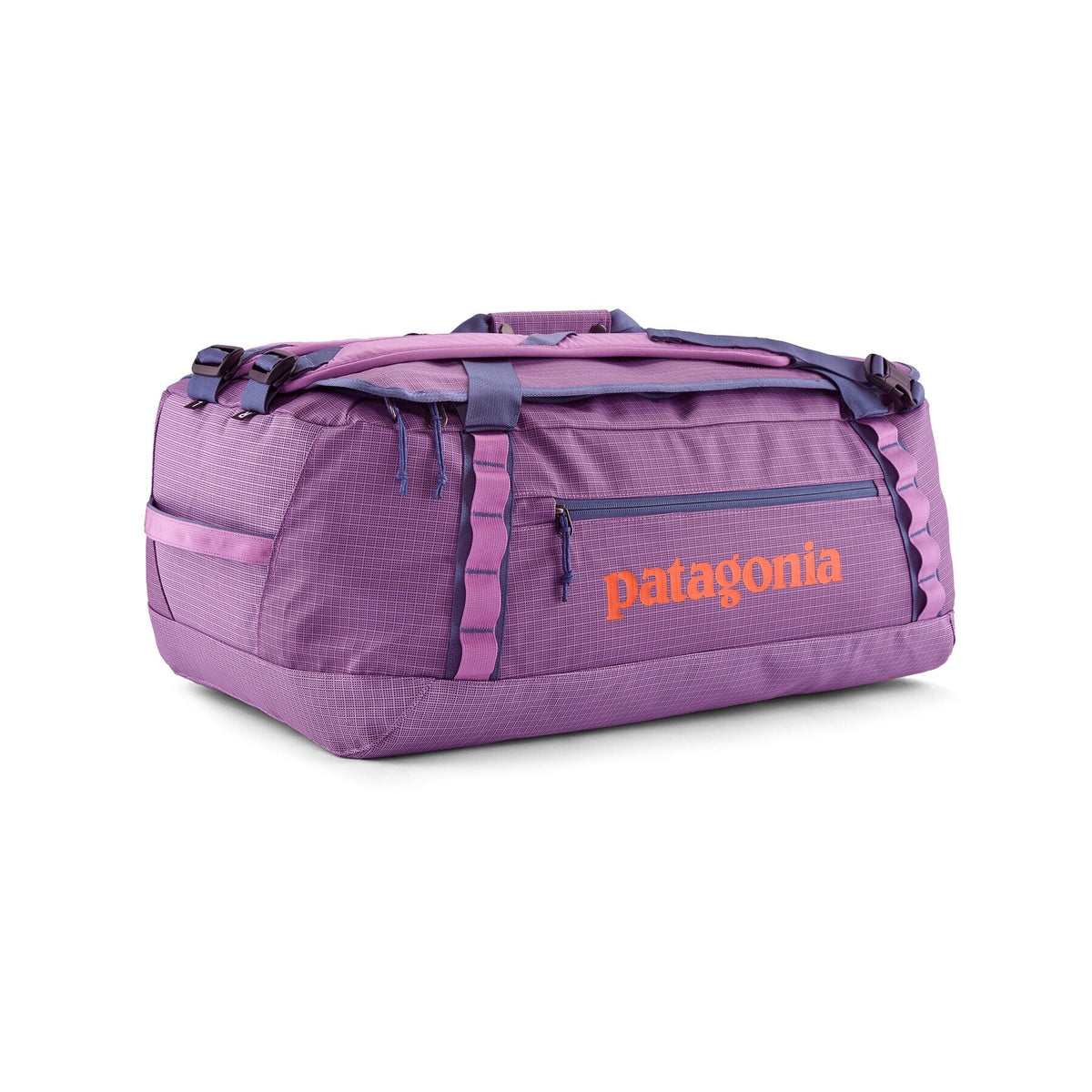 Patagonia Black Hole Duffel 55L - 100% postconsumer recycled polyester Brisk Purple Bags