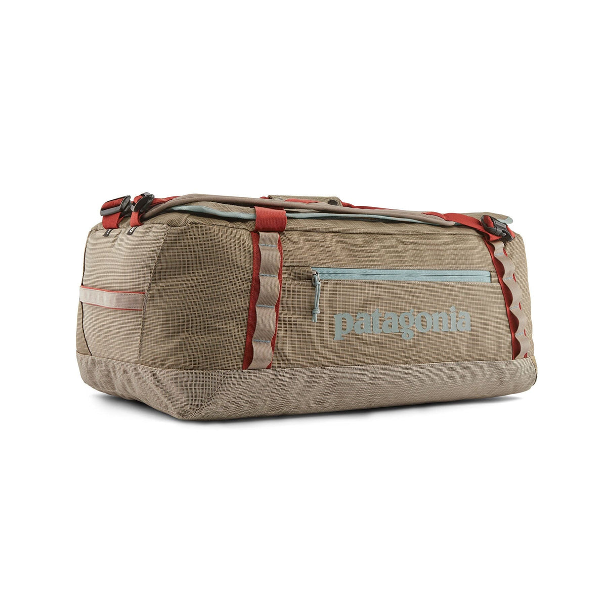 Black Hole Duffel 55L - 100% postconsumer recycled polyester Bags Patagonia Seabird Grey