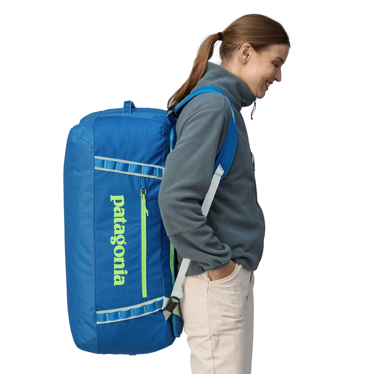 Black Hole Duffel 70L - 100% postconsumer recycled polyester Bags Patagonia