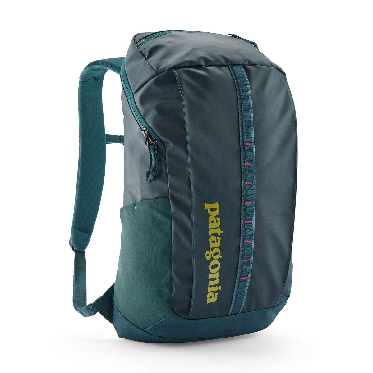 Patagonia Black Hole Pack 25L - 100% Recycled Polyester Tidal Teal w Luminous Pink Bags