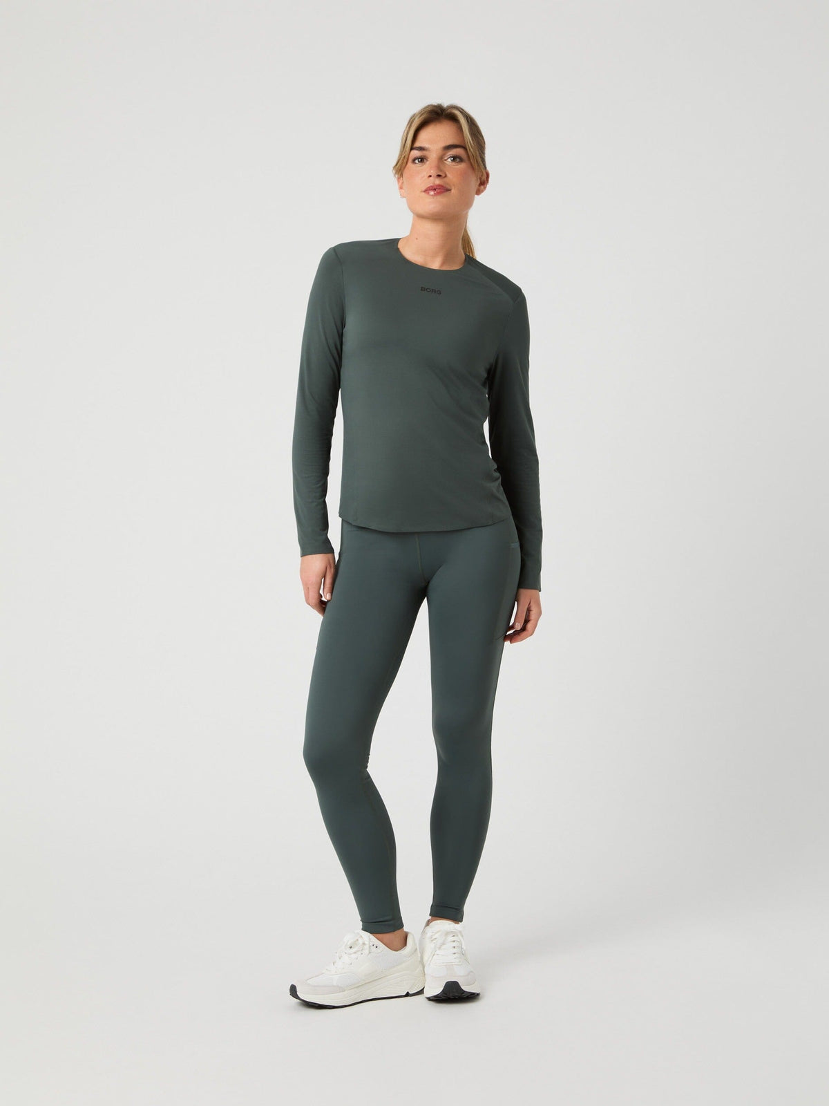 Borg Running Feather Long Sleeve T-Shirt Shirt Björn Borg