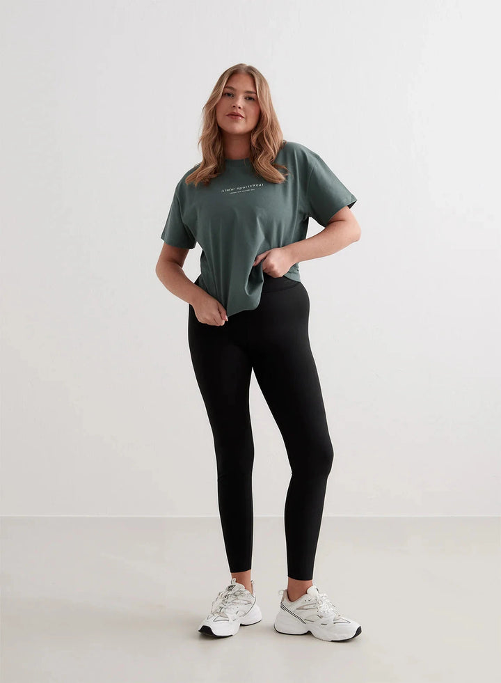 Boxy T-Shirt Tops Aimn