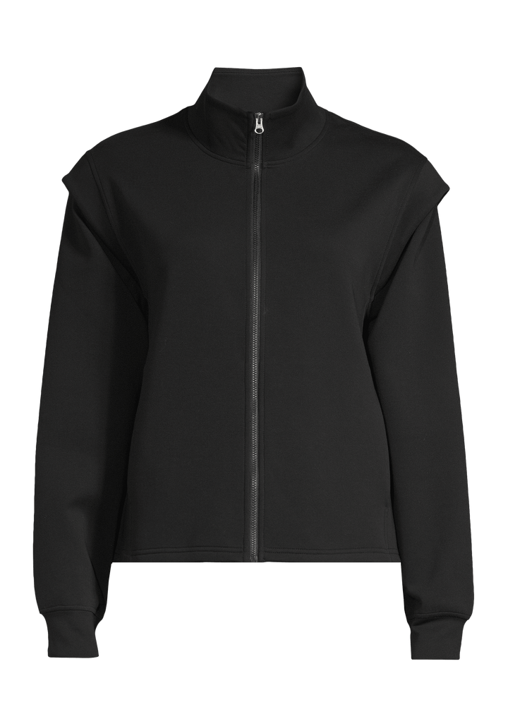 Casall Aria Full Zip Black Shirt Casall