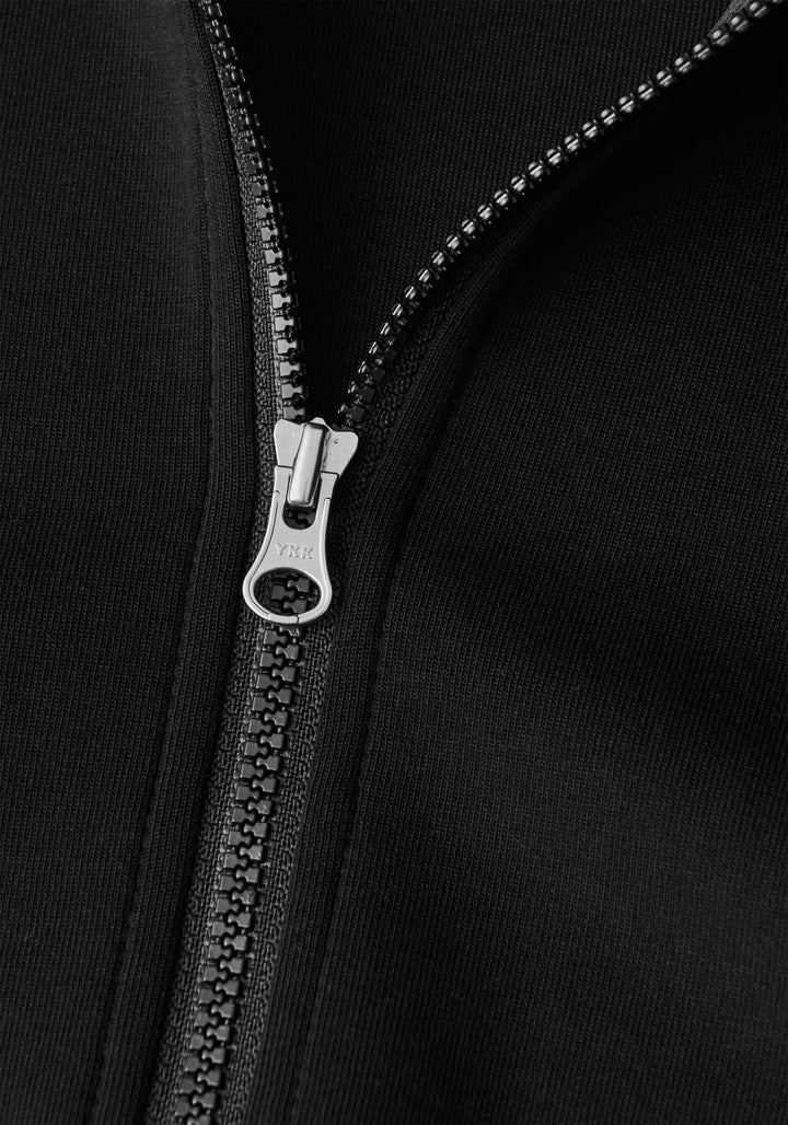 Casall Aria Full Zip Black Shirt Casall