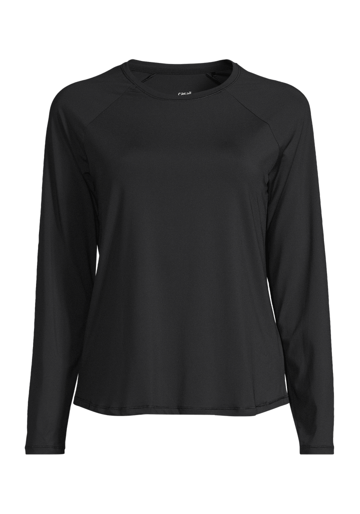 Casall Essential Long Sleeve Black Shirt Casall