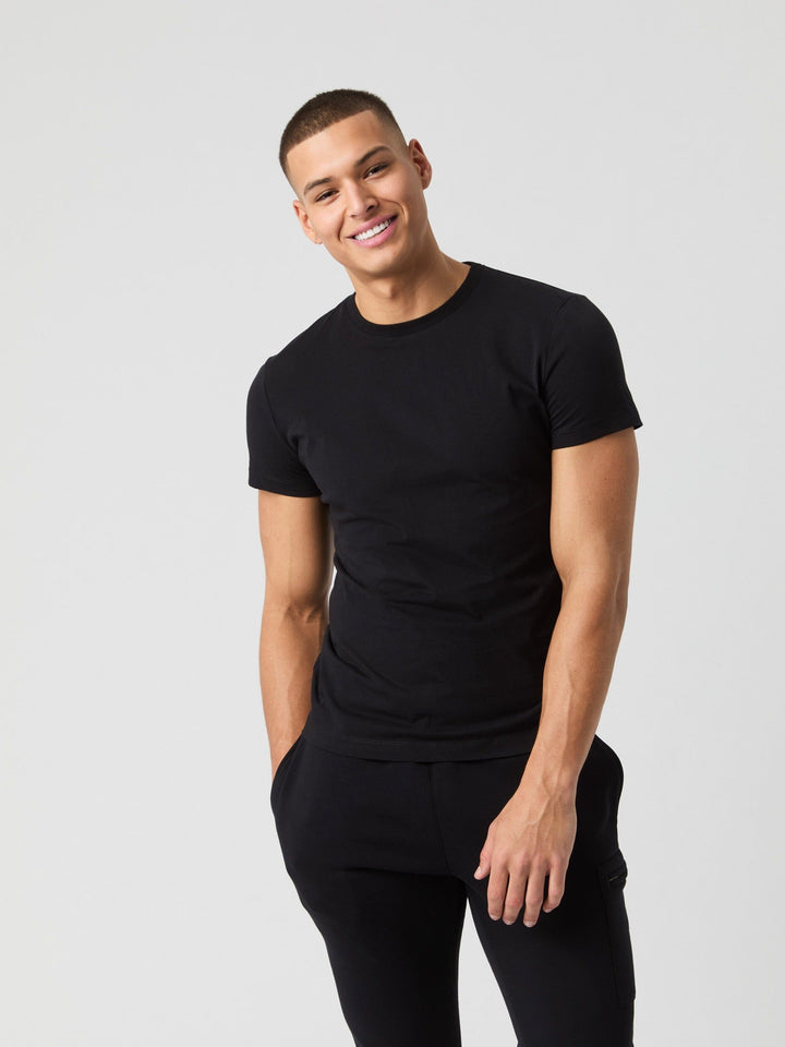 Centre T-Shirt Shirt Björn Borg Black Beauty S