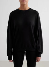 Comfy Modal Sweatshirt Sweaters Aimn Black S