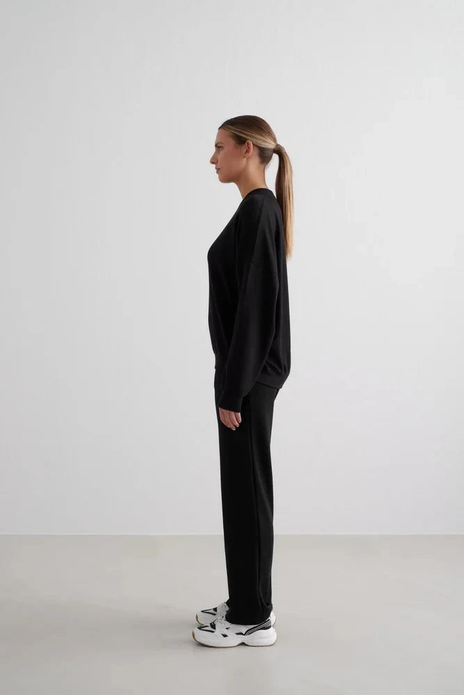 Comfy Modal Wide Pants Pants Aimn