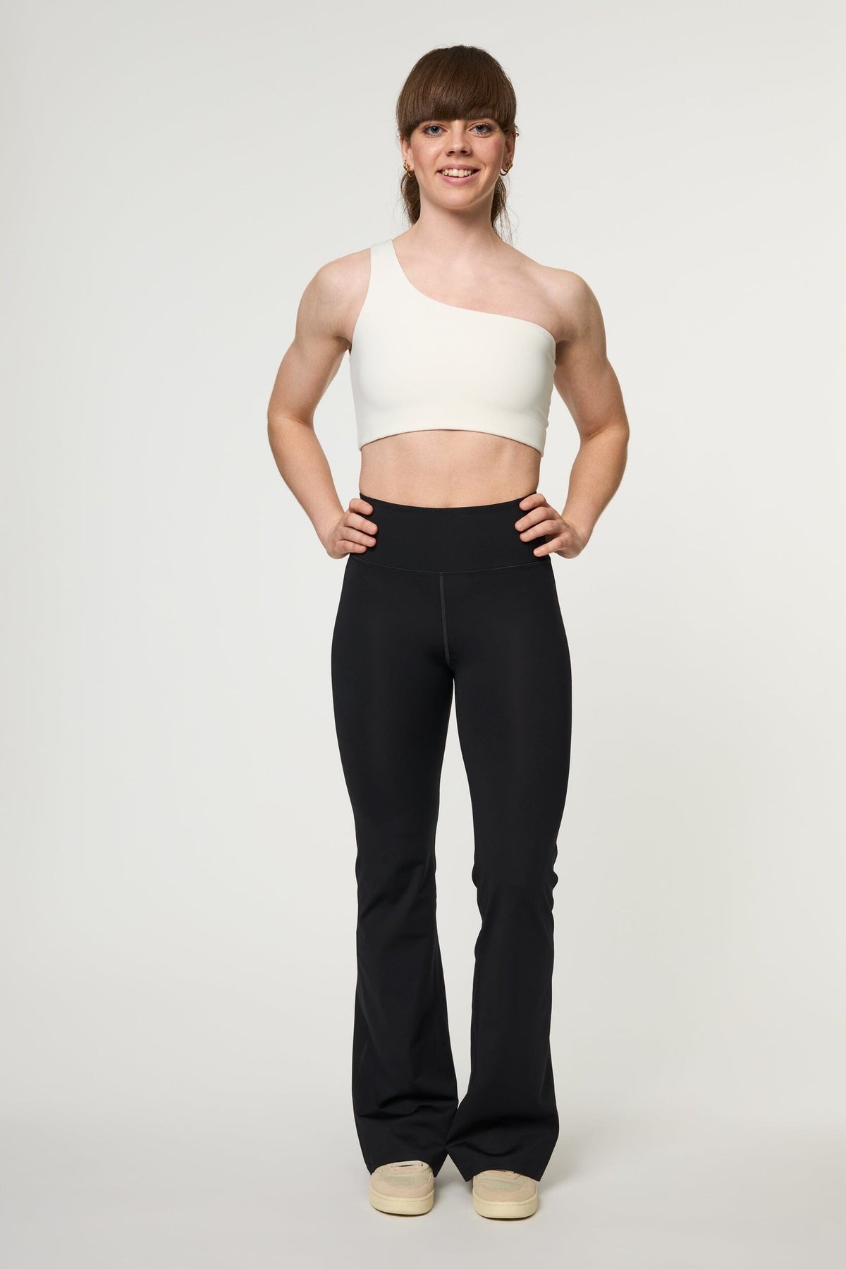 Compressive Flare Legging Pants Girlfriend Collective