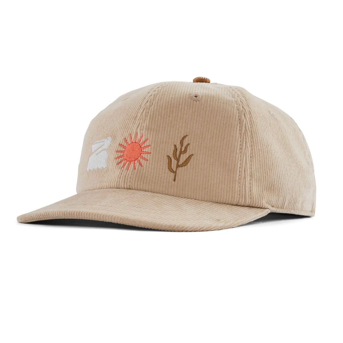 Corduroy Cap - Organic Cotton Headwear Patagonia Channel Islands: Oar Tan