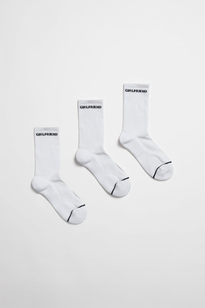 Crew Sock 3 pack Socks Girlfriend Collective
