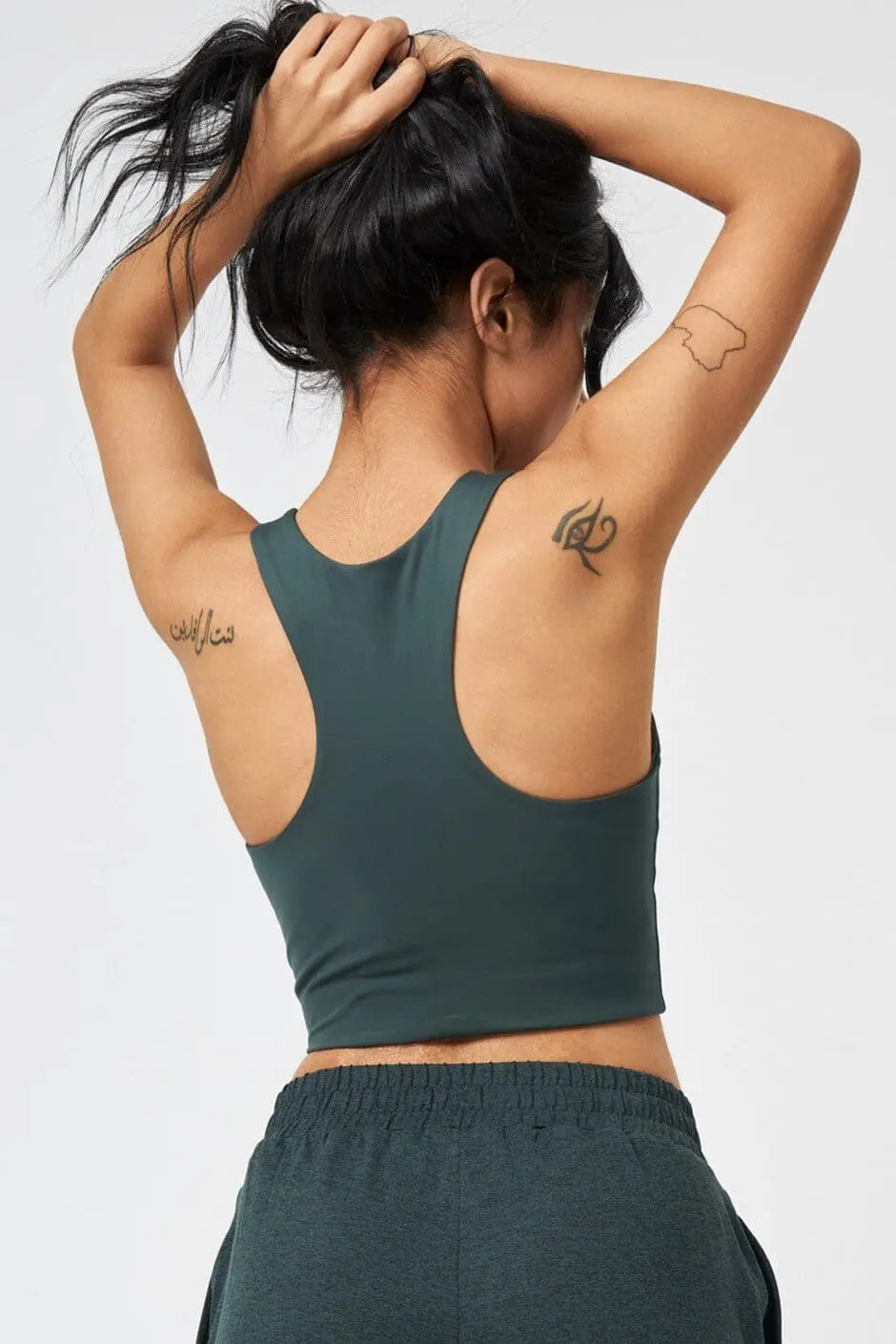 Dylan Crop Tank Bra - Made from Recycled Plastic Bottles Underwear Girlfriend Collective