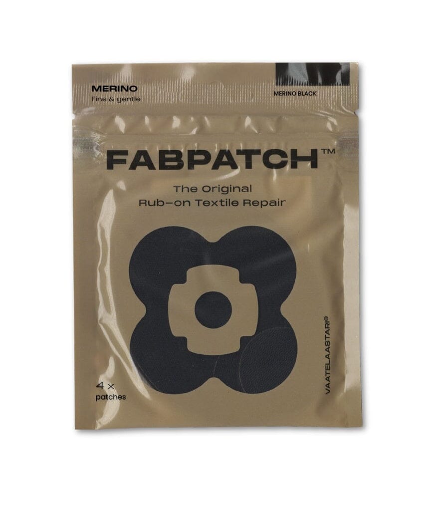 FabPatch Merino Black 4pcs Care products Vaatelaastari