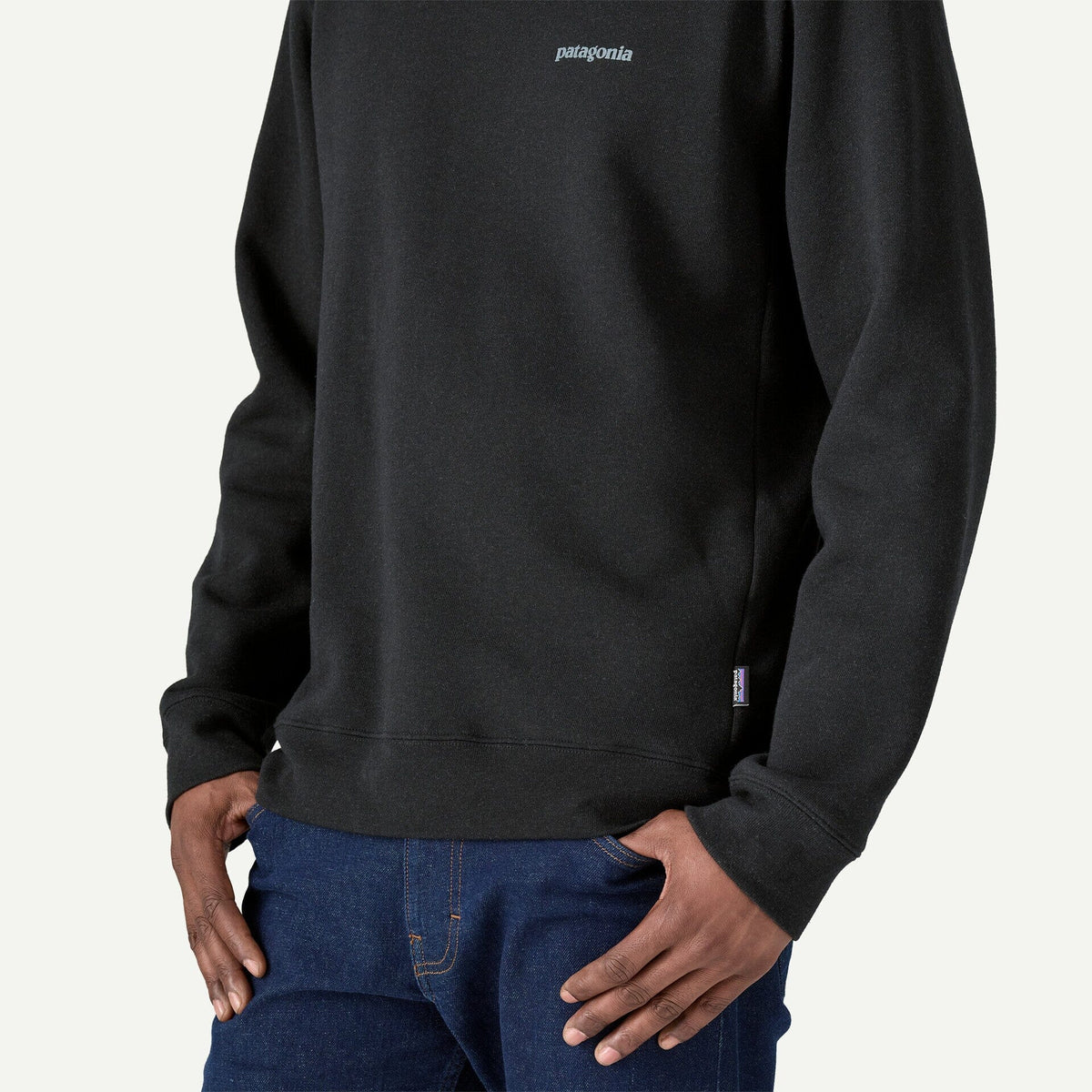 Fitz Roy Icon Uprisal Crew Sweatshirt - Recycled PET & Recycled Cotton Shirt Patagonia