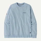Fitz Roy Icon Uprisal Crew Sweatshirt - Recycled PET & Recycled Cotton Shirt Patagonia Fleck Blue S