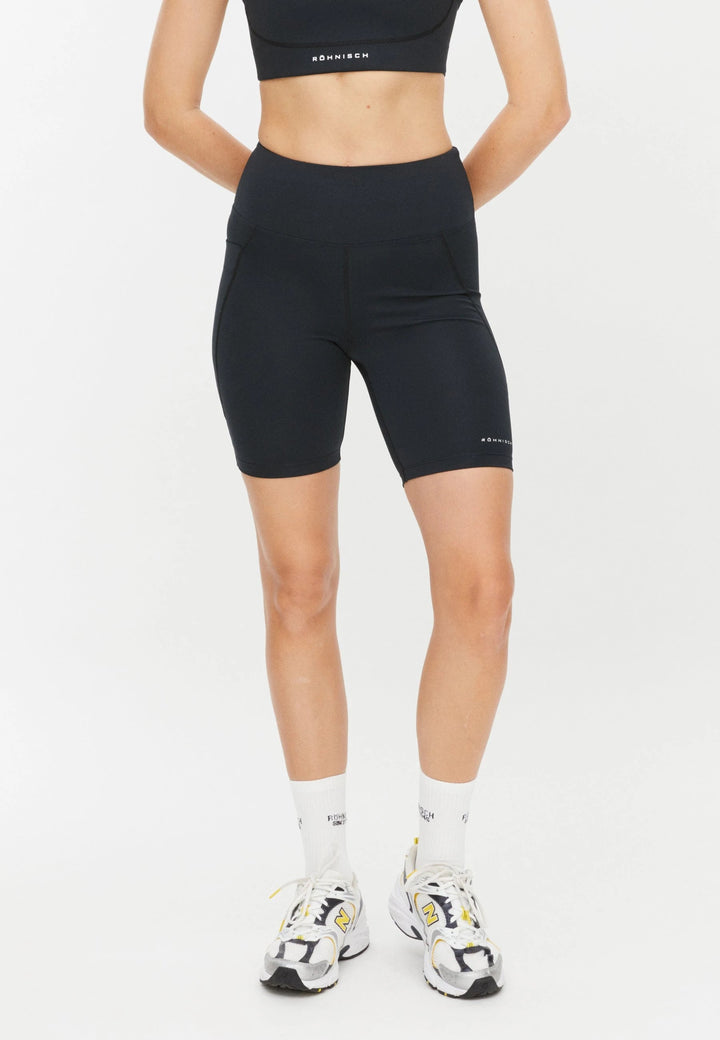 Flattering High Waist Bike Tights - Recycled polyester Pants Röhnisch