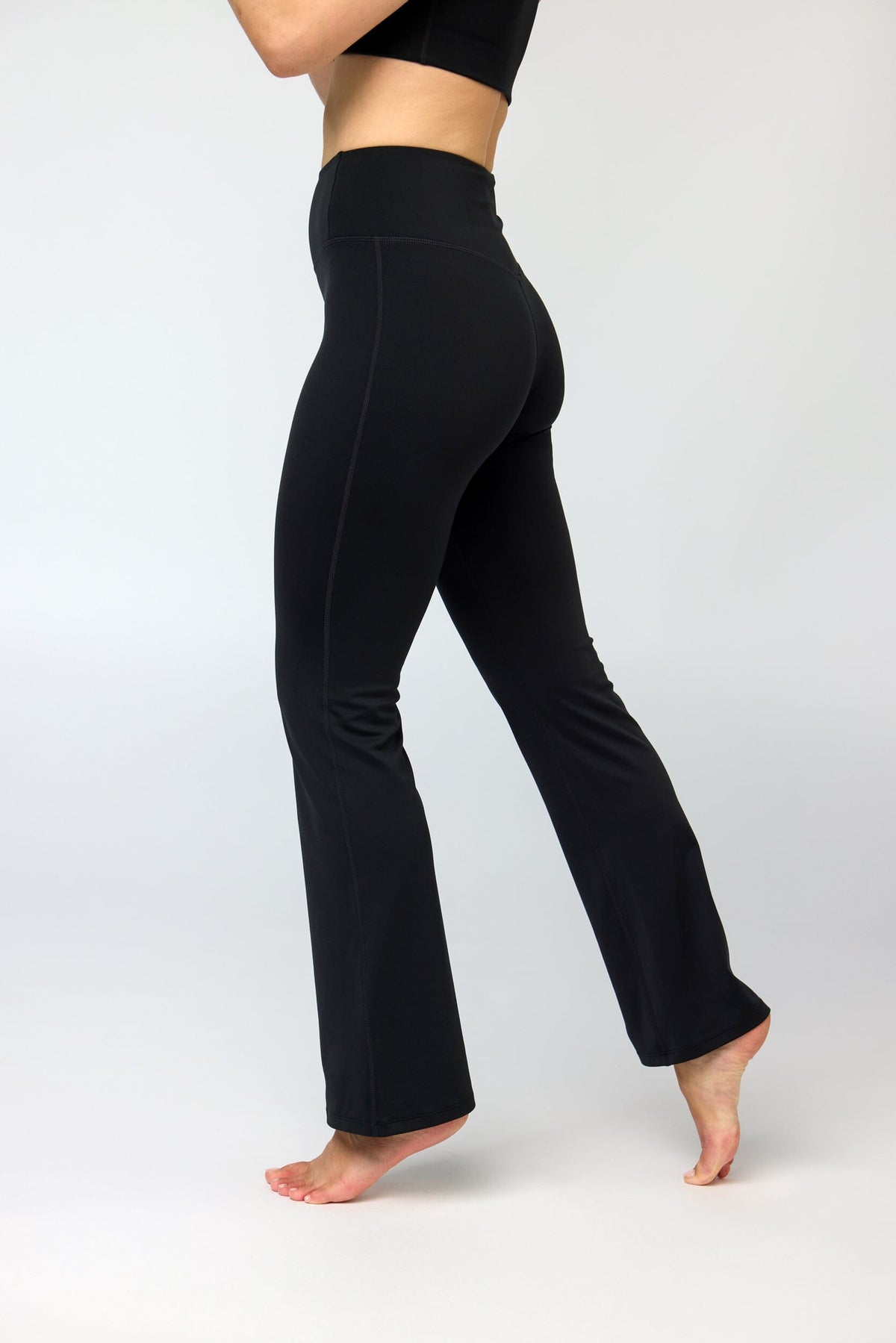 Float Groove Flare Leggings - Made from Recycled plastic bottles Pants Girlfriend Collective