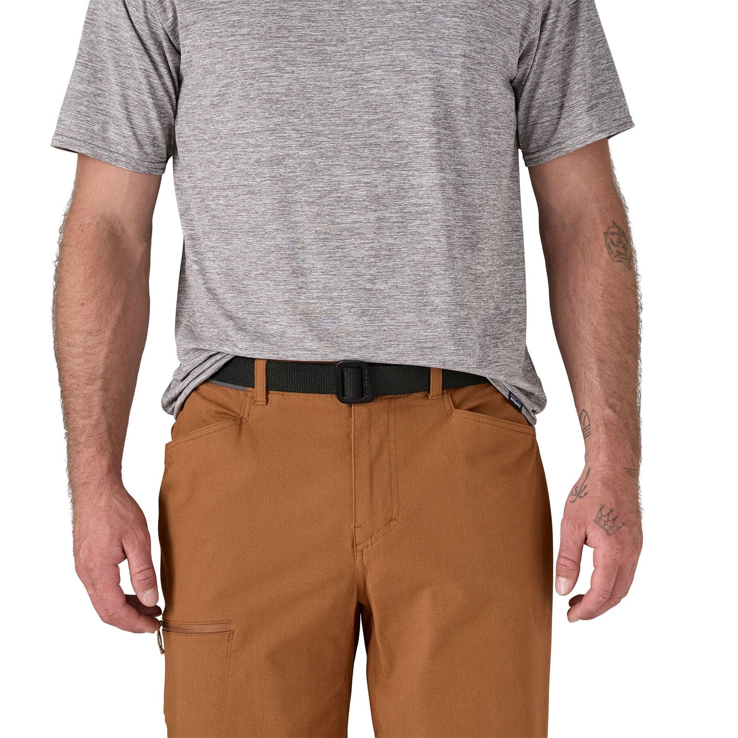 Patagonia Friction Belt - 100% Recycled Nylon Black Belt