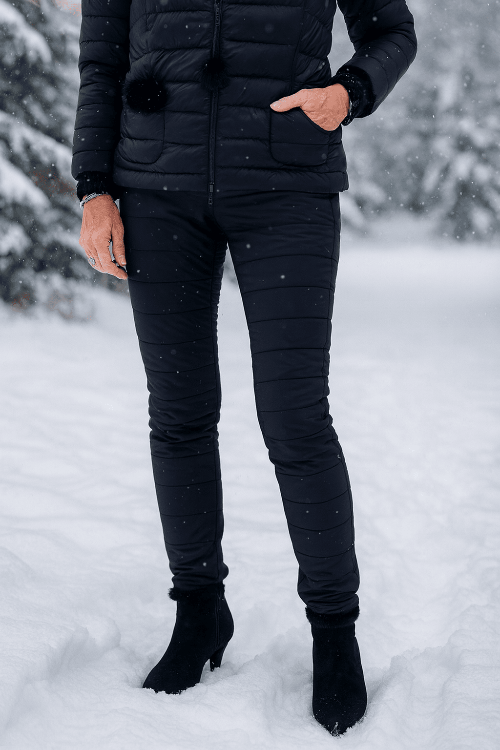 Frost Winter Pants Pants Frost & Flame Black 36