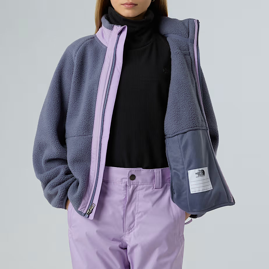 Girls Yumiori Full-Zip Fleece Jacket Shirt The North Face