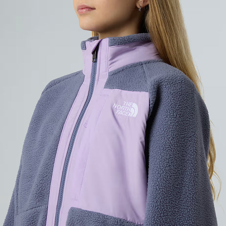 Girls Yumiori Full-Zip Fleece Jacket Shirt The North Face